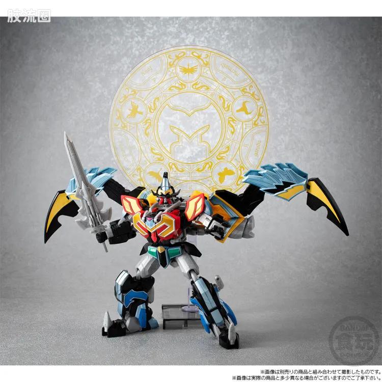 SMP 限定及特别版 <魔法战队魔法连者> 魔神合体 魔法王＜Shadow Version＞&魔法阵配件套装 - 图片